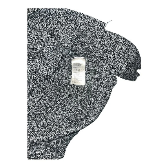 H&M Divided Knit Sweater - Black and White Marled - Picture 6 of 7